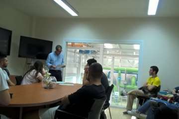 Alumnos del Politécnico conocen en Telde el ciclo integral del agua (Foto TA)
