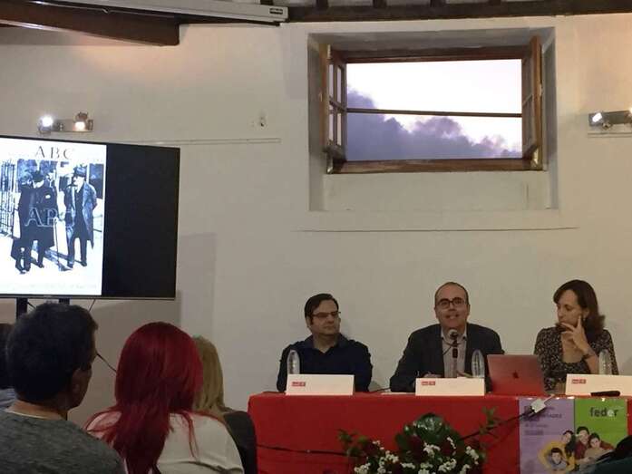 El encuentro tuvo lugar en la sede del Círculo Cultural de Telde (Foto TA)