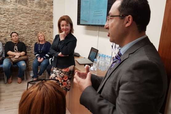 Charla en Telde sobre los retos de la mujer empresaria en el siglo XXI (Foto TA)