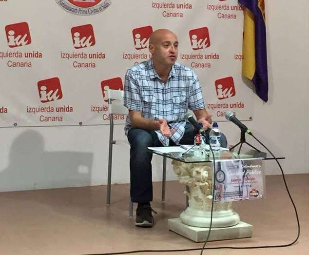 El acto tuvo lugar este viernes en la sede de IUC en Telde (Foto TA)