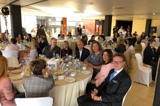 La alcaldesa de Telde, Carmen Hernández, en el encuentro de Ser Canarias sobre la mujer en el siglo XXI (Foto TA)