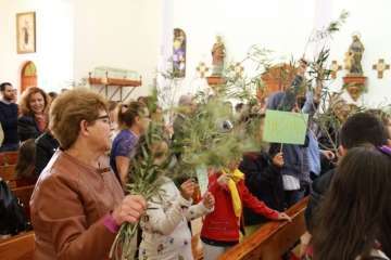 El Calero celebra el Domingo de Ramos (Foto TA)