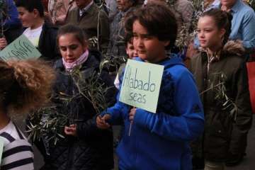 El Calero celebra el Domingo de Ramos (Foto TA)