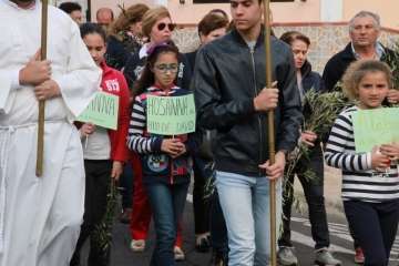 El Calero celebra el Domingo de Ramos (Foto TA)