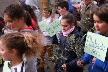 El Calero celebra el Domingo de Ramos (Foto TA)