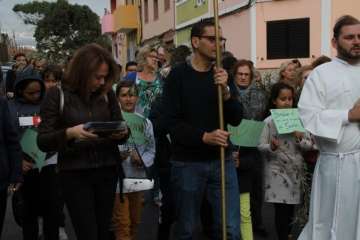 El Calero celebra el Domingo de Ramos (Foto TA)