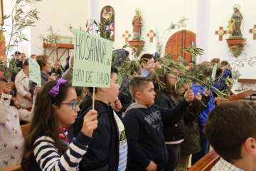El Calero celebra el Domingo de Ramos (Foto TA)