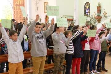 El Calero celebra el Domingo de Ramos (Foto TA)