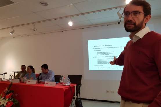 A debate en Telde la nueva Ley de Contratos Públicos (Foto TA)