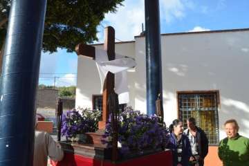 Procesión de la Cruz en Caserones-Cendro (Foto Francisco Javier Santana)