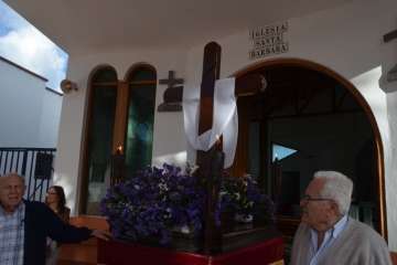 Procesión de la Cruz en Caserones-Cendro (Foto Francisco Javier Santana)