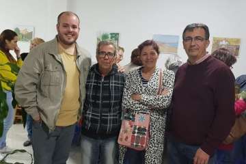 Pepa Aurora da una charla en Telde sobre los juegos de palabra y lectura (Foto TA)