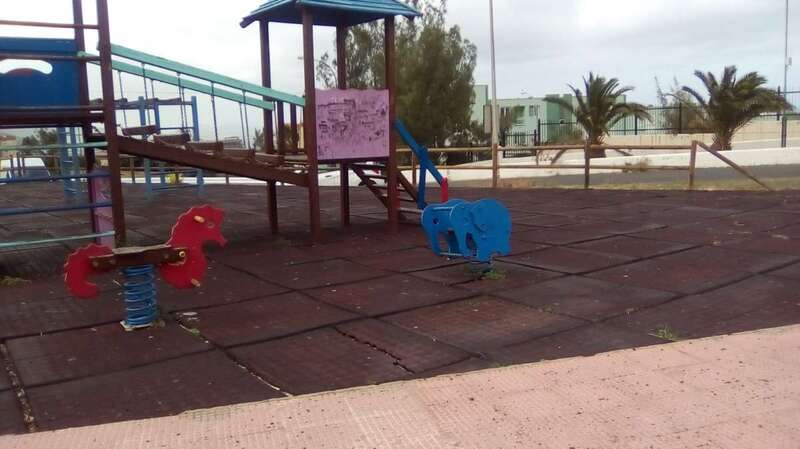 Estado del recinto infantil (Foto TA)