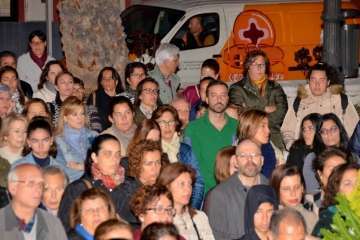 Procesión del Rosario de la Aurora de María Auxiliadora por Los Llanos de Telde (Foto TA)