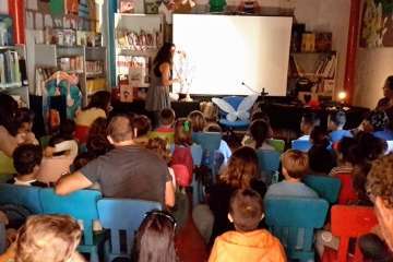 Viernes de Cuento en la Biblioteca Pública de San Juan-Telde (Foto TA)