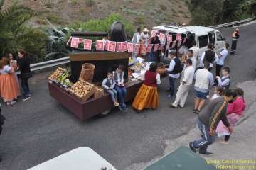 Romería-ofrenda en La Gavia-Telde (Foto Teldeenfiesta)