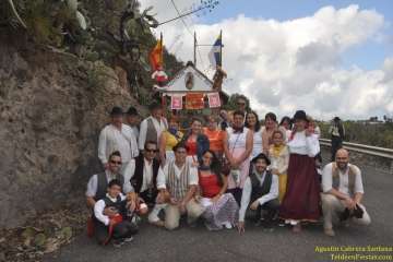 Romería-ofrenda en La Gavia-Telde (Foto Teldeenfiesta)