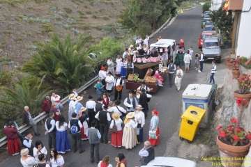 Romería-ofrenda en La Gavia-Telde (Foto Teldeenfiesta)