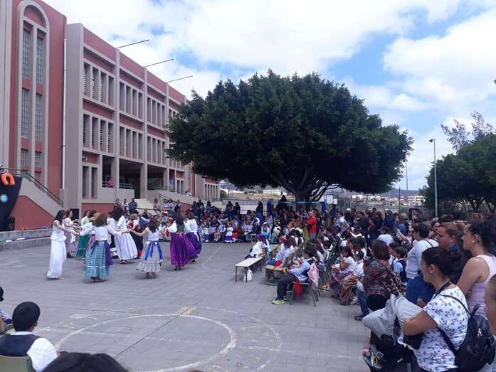 Actividades en el CEIP Saulo Torón, en Lomo Cementerio-Telde (Foto TA)
