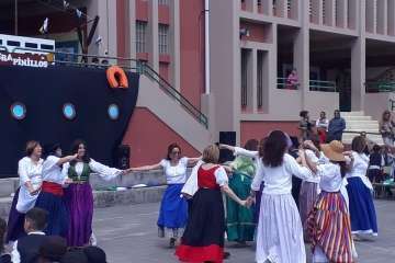 Día de Canarias en los centros educativos de Telde (Foto TA)