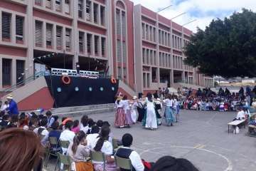 Día de Canarias en los centros educativos de Telde (Foto TA)