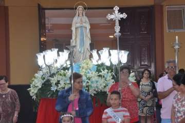 Procesión de las antorchas en El Goro (Foto TA)