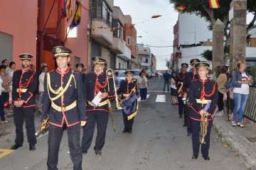 Procesión de las antorchas en El Goro (Foto TA)