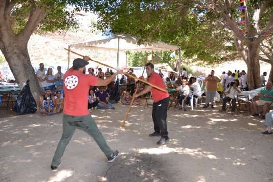 Telde en el Encuentro Insular de Juego del Palo de Tenerife (Foto TA)