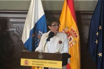 Telde arropa a Mañez en su toma de posesión como delegada del Gobierno (Foto TA)