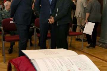 Telde arropa a Mañez en su toma de posesión como delegada del Gobierno (Foto TA)