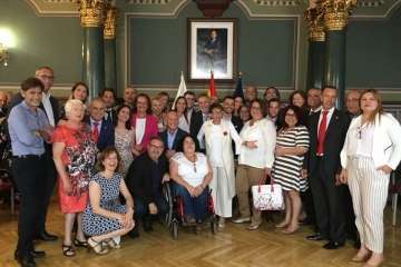 Telde arropa a Mañez en su toma de posesión como delegada del Gobierno (Foto TA)