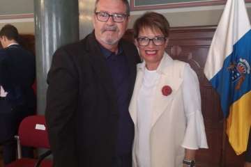 Telde arropa a Mañez en su toma de posesión como delegada del Gobierno (Foto TA)