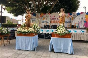Procesión extraordinaria en Lomo Magullo (Foto TA)