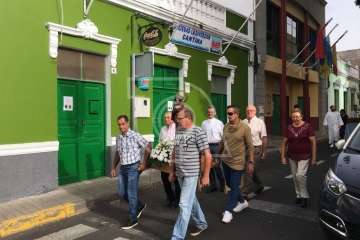 Procesión extraordinaria en Lomo Magullo (Foto TA)