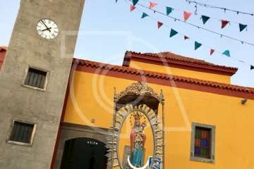 Procesión extraordinaria en Lomo Magullo (Foto TA)