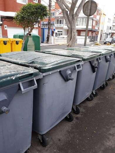 Estado de los contenedores (Foto TA)