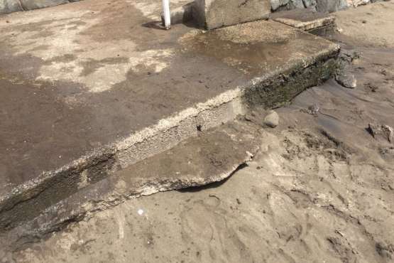 Lavapiés y duchas en las playas de Telde, posibles focos de infección (Foto TA)