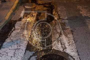 Mal olor en el Barrio Ponce por el rebose de la red de alcantarillado (Foto TA)