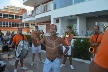 Pasacalles anunciador de las fiestas de Melenara (Foto TA)