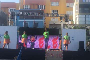 Melenara juega con el Patio de Ele (Foto TA)