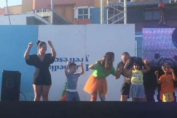 Melenara juega con el Patio de Ele (Foto TA)