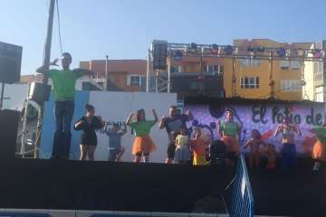 Melenara juega con el Patio de Ele (Foto TA)