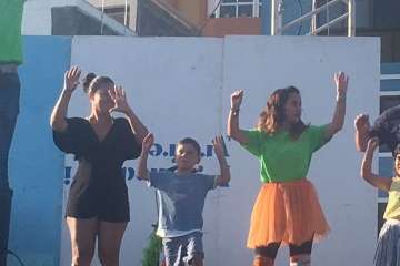 Melenara juega con el Patio de Ele (Foto TA)