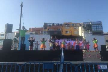 Melenara juega con el Patio de Ele (Foto TA)