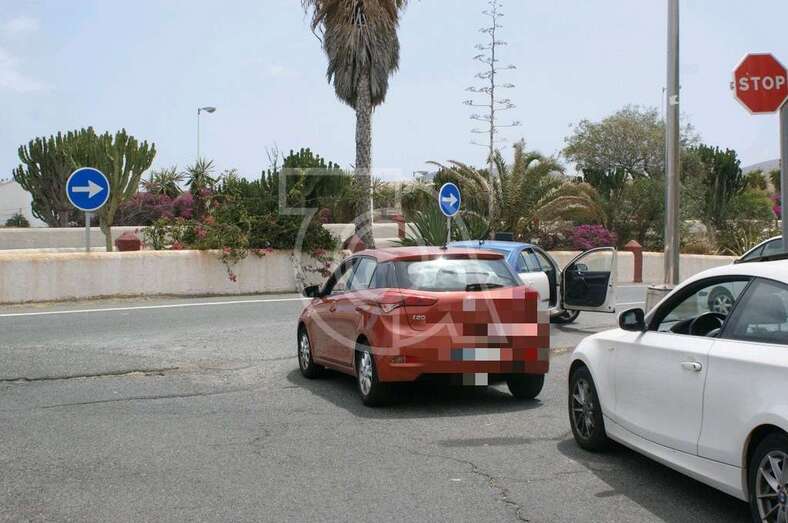 El choque se produjo en la intersección de dos calles (Foto TA)