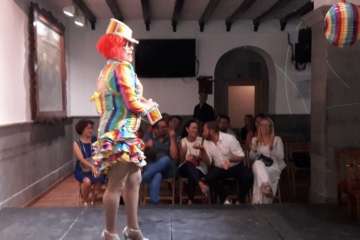 'Las chicas de Víctor Copas' animan El Casino de Telde (Foto TA)