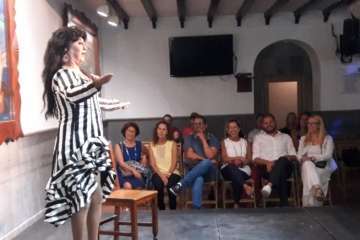 'Las chicas de Víctor Copas' animan El Casino de Telde (Foto TA)