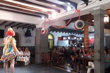 'Las chicas de Víctor Copas' animan El Casino de Telde (Foto TA)