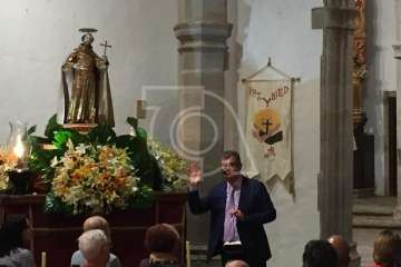 El cronista de Telde guía el 38Âº Recorrido Histórico-Artístico de San Francisco (Foto TA)