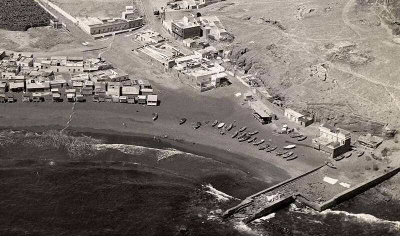 Melenara a principios de los años 60 (Foto TA)